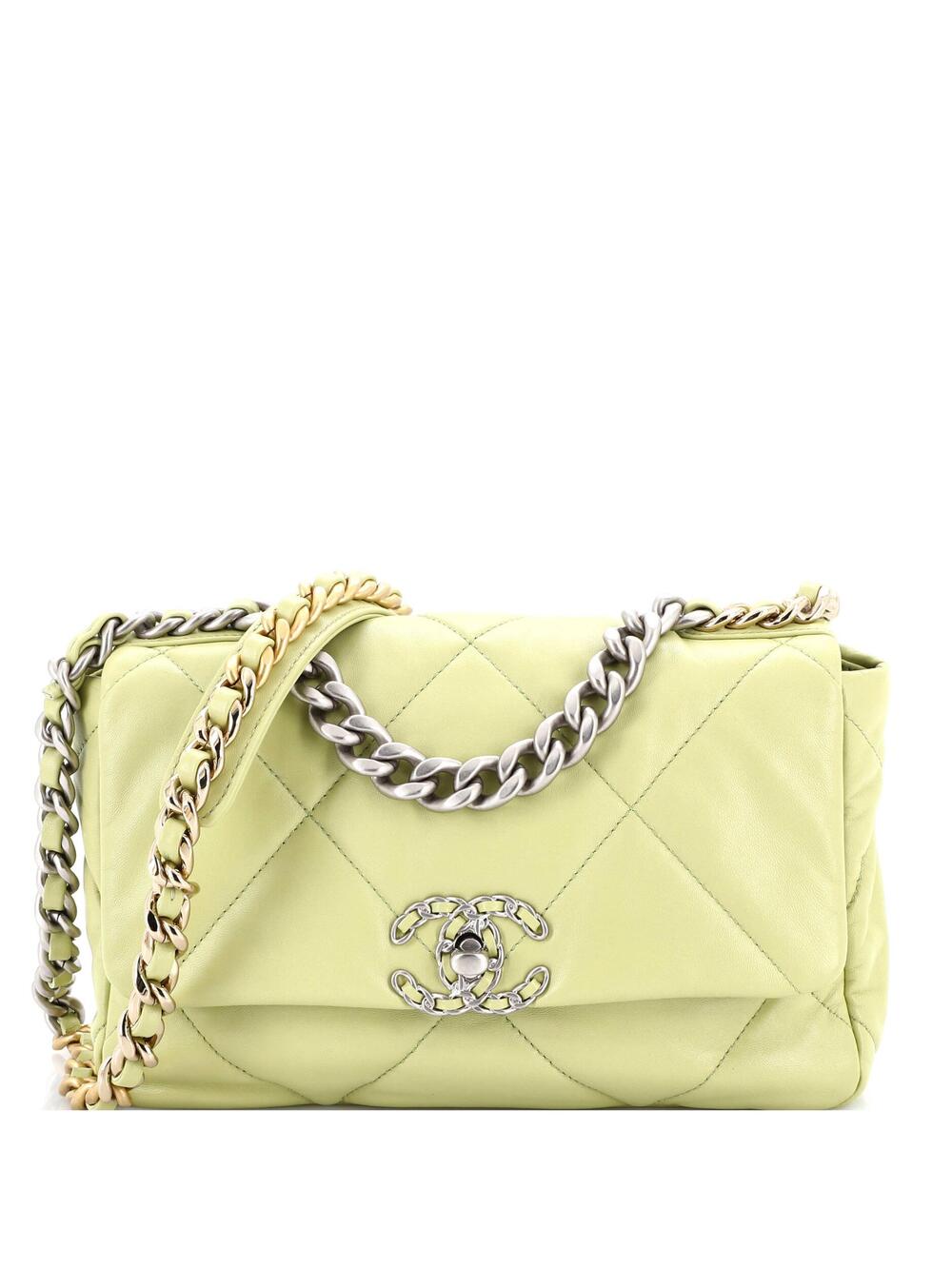 Chanel 19 Flap Bag Quilted Leather #290835C49B